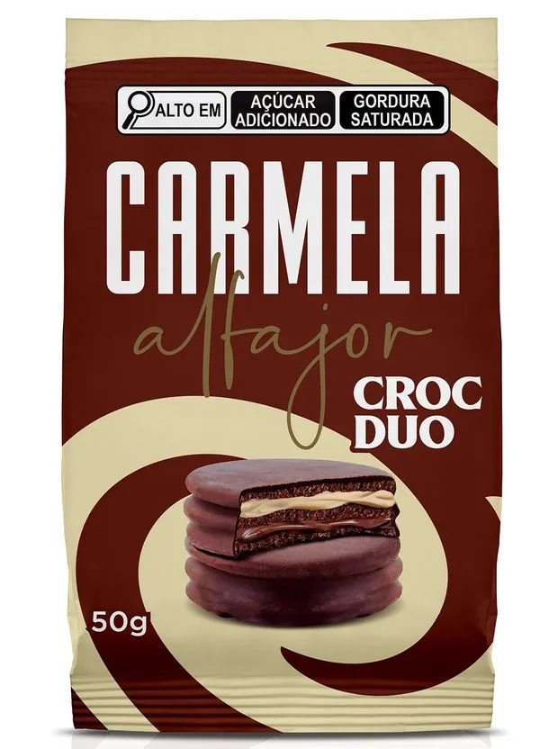 ALFAJOR CARMELA 50G DOIS AMORES