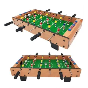 Mini Mesa Pebolim Mdf De Bancada 18 Jogadores 23x37x68