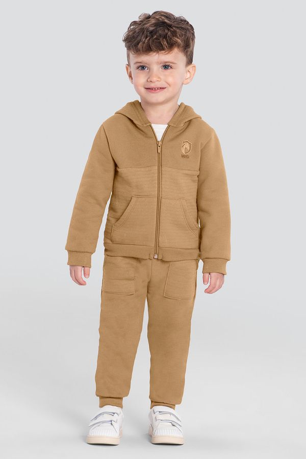 Conjunto infantil menino com bordado fino de cavalinho Mundi - 3