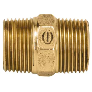 Nípel roscável dupla 3/4" bronze R602 Eluma