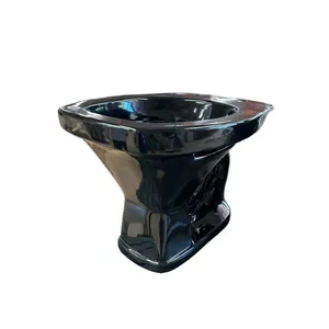 Kit Vaso Sanitário Convencional Saída Vertical Valentina Santamarina Kit Vaso Sanitário Convencional Valentina Preto Santamarina