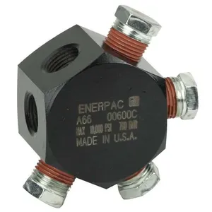 Manifolde sextavado 6 portas rosca 3/8" NPTF A-66 - ENERPAC