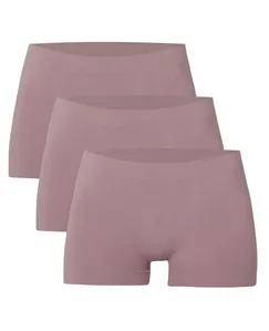 KIT 3 CALCINHAS BOYSHORT MICROFIBRA SEM COSTURA ROSA QUEIMADO KIT 3 PEÇAS CALCINHA BOYSHORT MICROFIBRA SEM COSTURA ROSA QUEIMADO P