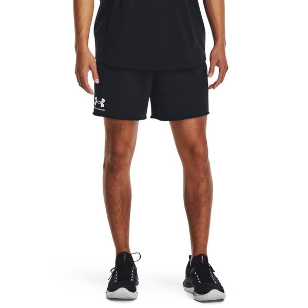 Shorts de Treino Masculino Under Armour Rival Terry 6in G Preto