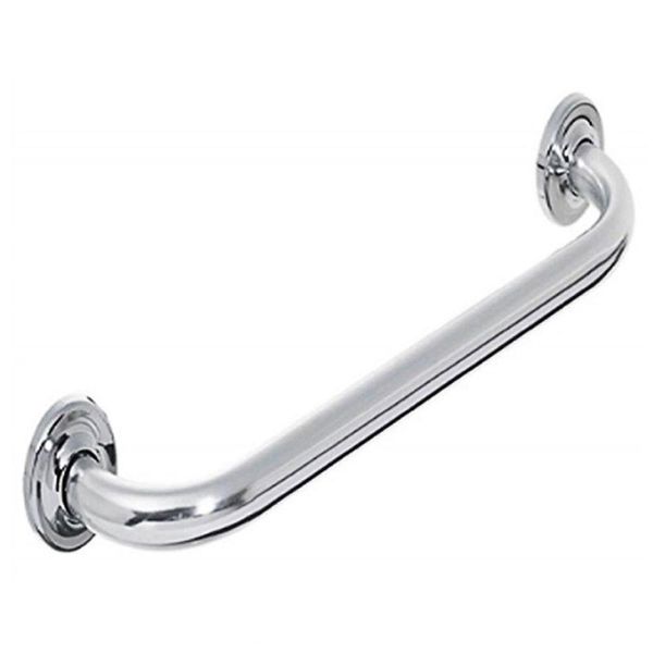 Alça De Apoio Inox Barra 50cm Cadeirante Deficiente Idoso