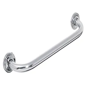 Alça De Apoio Inox Barra 50cm Cadeirante Deficiente Idoso