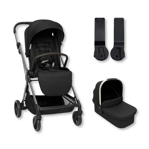 CARRINHO DE BEBE SIENNA DOLPHIN COM MOISES E ADAPTADOR - ABC DESIGN