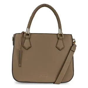 Bolsa Feminina Handbag Mini Floa Le Postiche Bege