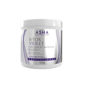 Botox Asha Violet 500g: Rejuvenescimento e Brilho Loiro