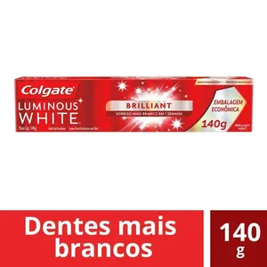 Creme Dental Colgate Luminous White Brilliant 140g