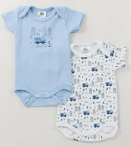 Kit Body Bombeiro Azul com 2 Unidades Azul - RN
