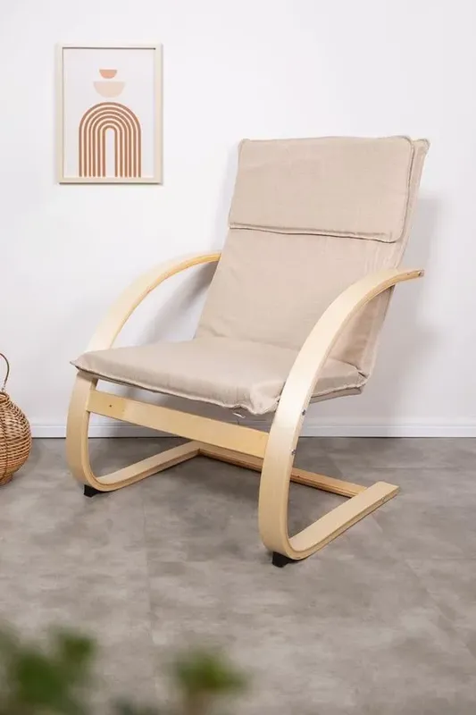 Cadeira comfort Bege