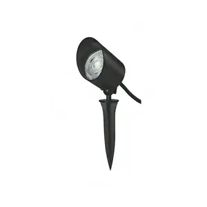 Espeto para Jardim Gore LED 5W Bivolt IP65 350 Lúmens 3000K Luz Amarela Preto Astraled Espeto para Jardim Gore LED 5W Bivolt IP65 3000K Preto Astraled