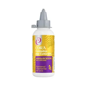 Amolecedor de Cutículas Cora Pantenol + Semente de Uva 100ml Amolec Cut Cora 100ml Pantenol Sem Uva