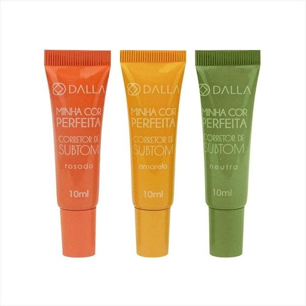 Dalla Trio De Corretivos Subtom 3un 10ml