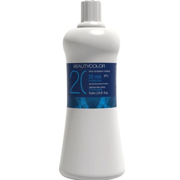 Água Oxigenada Beautycolor 20 Vol 1L
