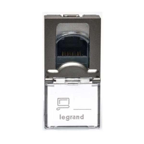 Módulo tomada Arteor Rj45 magnésio 572803B Pial