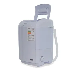 Mini Lavadora de Roupas 1.2Kg Praxis Petit Branca 220V
