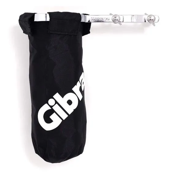 Suporte para Baquetas Gibraltar SC-SH com Compartimento Nylon Preto e Clamp para Estantes Suporte para Baquetas SC-SH Compartimento Nylon Preto Gibraltar