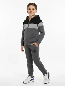 Conjunto Com Capuz Infantil Para Menino - CHUMBO 10