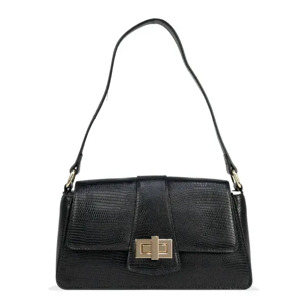 Bolsa Ombro Feminina Casual Elegante Premium Le Postiche Preto