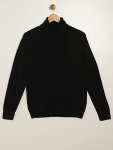 Blusa Tricot Modal Plus Size Feminina PRETO G1