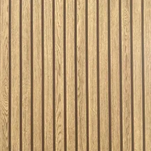 Papel de Parede Adesivo Ripado Claro Madeira Autocolante para Sala e Quarto 10 Metros Fosco Antimofo OEM Papel de Parede Adesivo Ripado Claro Madeira Autocolante 10 Metros Limpeza Fácil Antimofo OEM