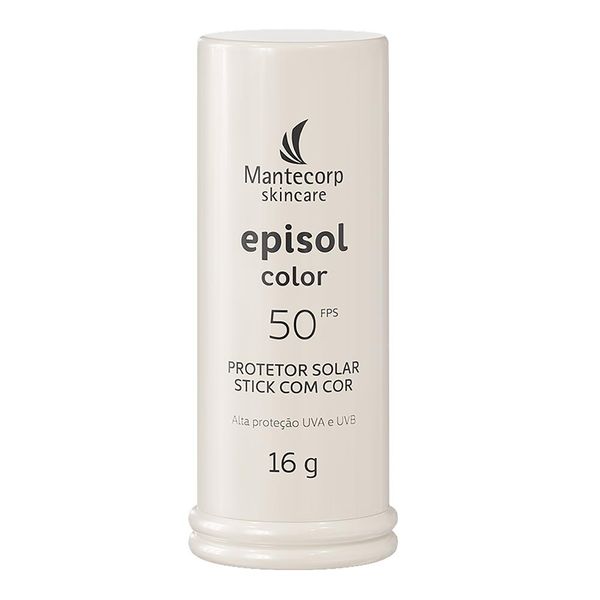 Protetor Solar Facial Mantecorp Episol FPS50 Stick Cor Médio 16g