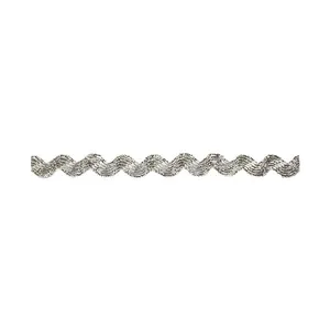 Sianinha Metalizada 5mm com 10m Prata
