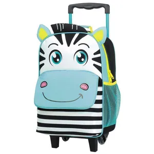 Mochilete Escolar Infantil Zebra - Cbfs-8818b - Fuseco