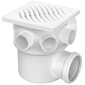 Caixa de Esgoto Caixa Gira Fácil PG-GR para Sistema Sanitário com Bolsa 150x170x75mm Branco Tigre Caixa de Esgoto Caixa Gira Fácil PG-GR para Sistema Sanitário com Bolsa Branco Tigre