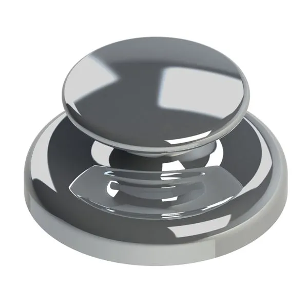 Botão Ortodôntico Aço Inox Plano Colagem Ø3.5mm Morelli