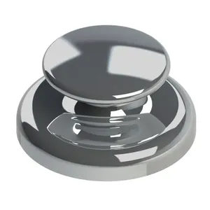 Botão Ortodôntico Aço Inox Plano Colagem Ø3.5mm Morelli