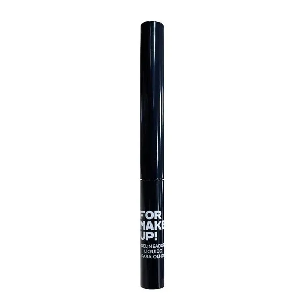 Delineador Líquido For Make Up Preto Ultra Matte