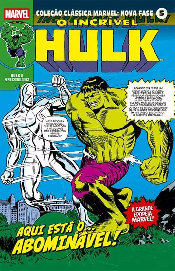 Coleção Clássica Marvel: Nova Fase 5 - Hulk 5