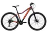 Bicicleta Aro 29 Feminina Alfameq Pandora Alumínio 21v Garfo Suspensão - Preto/Laranja/Pink - Tam:17