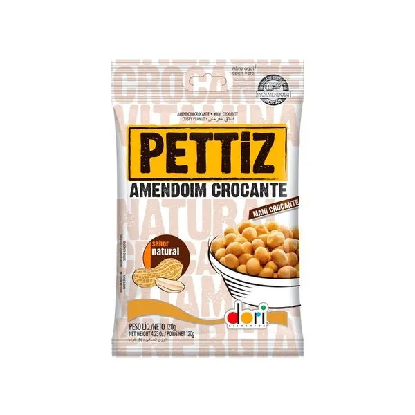 Amendoim Dori Pettiz Natural 120g