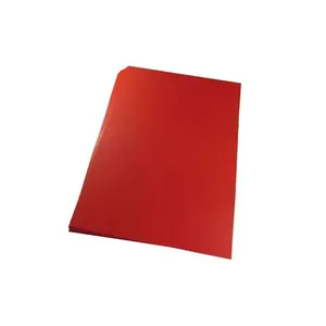 Capa para Encadernação Lassane A4 PP Couro 0,30MM com 100 Unidades Vermelha Capa para Encadernação Lassane A4 PP Couro 0,30MM 100 Unidades Vermelha