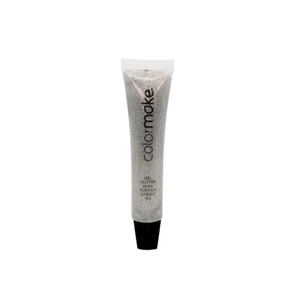 Gel Glitter Colormake Prata Bisnaga 30g - ColorMake