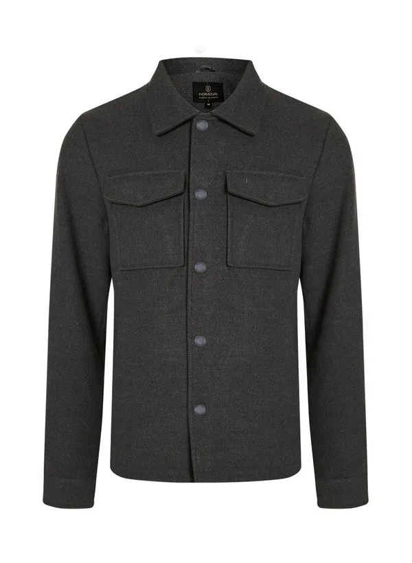 Casaco Regular Fit Lã Masculino Individual G