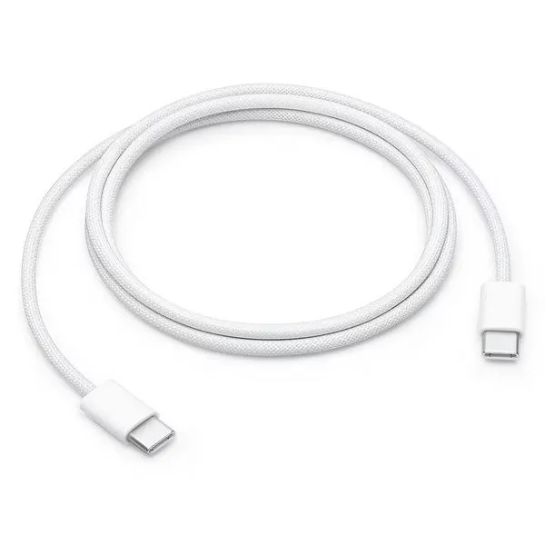 Cabo Apple USB-C 1M 60W MQZJ3ZE/A Branco (MP)