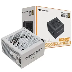 Fonte Darkflash ATX 1050W 80 Plus Gold Full Modular PMT1050 Branca