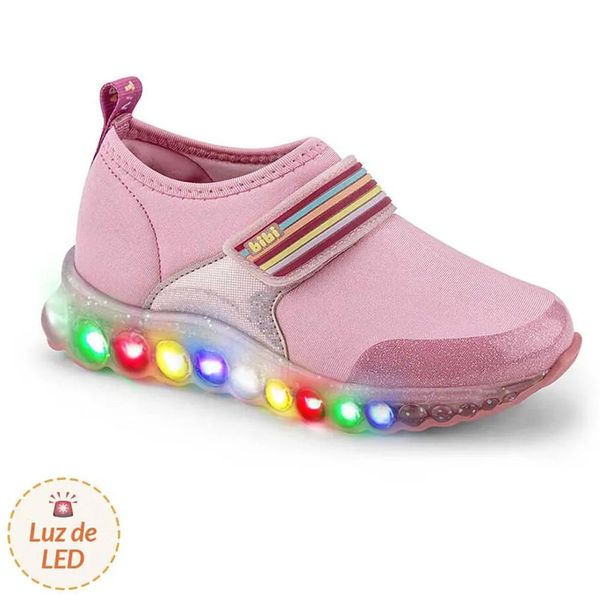 Tênis Infantil de Luz Bibi Roller Celebration Candy 1079211 26