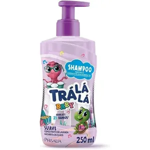 Shampoo Infantil Tralala Pump Baby Suave 250ml