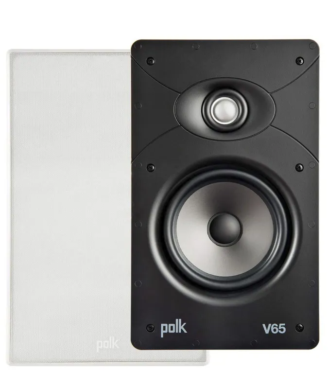 Polk Audio V65 - Alto-falante embutir 100w Uma unidade