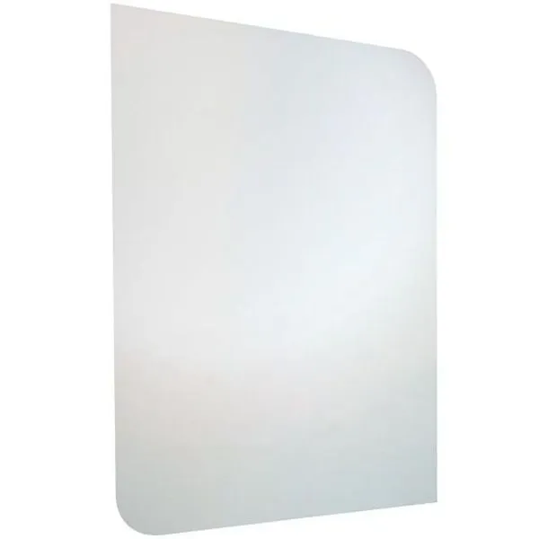 Espelho Rubinneto 0232 Retangular 70X90CM Bordas Lapidadas para Parede Prata Minimalista Espelho Rubinneto 0232 Retangular 70X90CM Bordas Lapidadas para Parede Prata