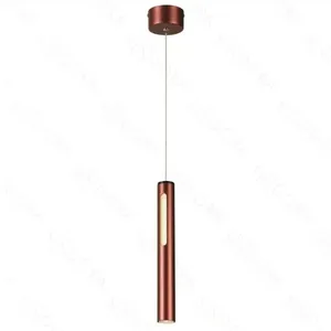 Pendente Dcd01824 com Iluminação 7W 3000K e Fluxo Luminoso 350LM Marrom Casa Chafariz Pendente Dcd01824 7W 3000K com Fluxo Luminoso 350LM Marrom Casa Chafariz