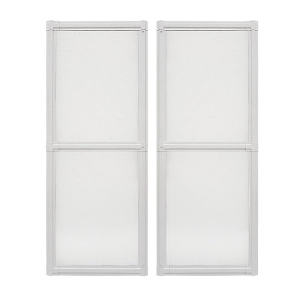 Tela Mosqueteira Janela Multiflex Aço Branco 120x200x3 Prátika Sasazaki