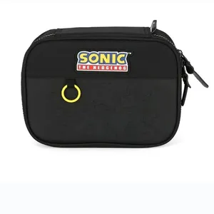 Estojo Box 100 Pens SONIC HEDGEHOG Preto - Luxcel ET49844SO