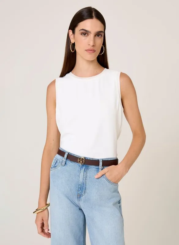 Blusa Slim Fit Vivian Dudalina Feminina 46